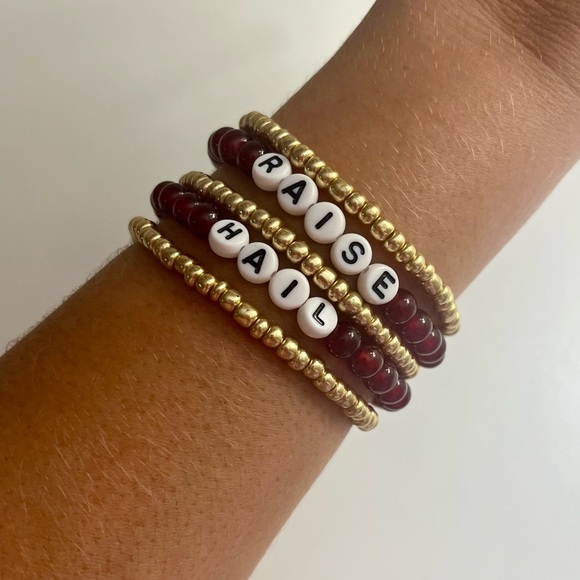 Commanders Raise Hail Bracelet Stack - Picture 2 of 7